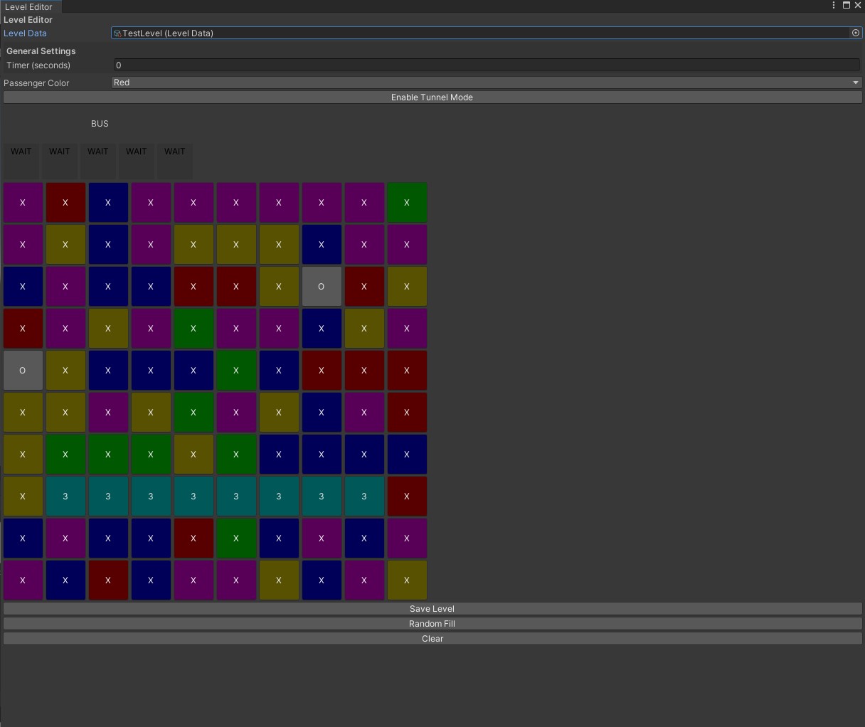 Bus Puzzle Prototype & Level Editor screenshot 2